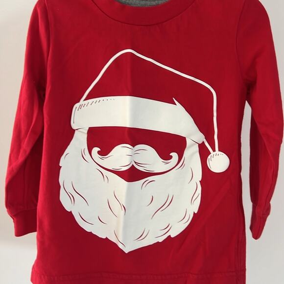 SIMPLE JOYS holiday Santa elf long sleeve t-shirt bundle size 2T - Picture 2 of 7